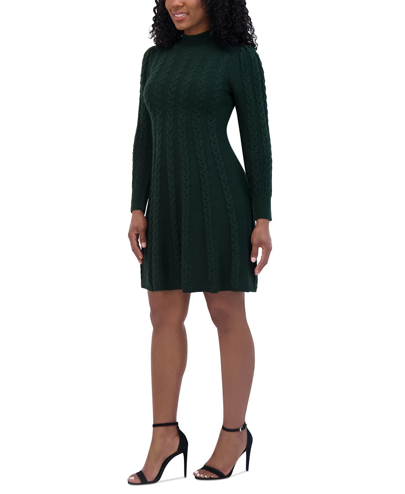 Jessica Howard Women's Knit Long-Sleeve Dress