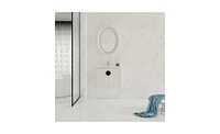 Slickblue Soft-Close Doors Bathroom Vanity with Sink, Ideal for Small Bathrooms