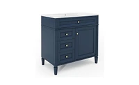 Slickblue 36'' Bathroom Vanity for Spacious Storage and Elegant Design