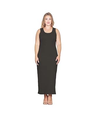 Standards & Practices Women's Sleeveless Rib-Knit Maxi Dress