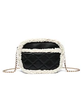 Like Dreams Holly Sherpa Leather Crossbody Bag