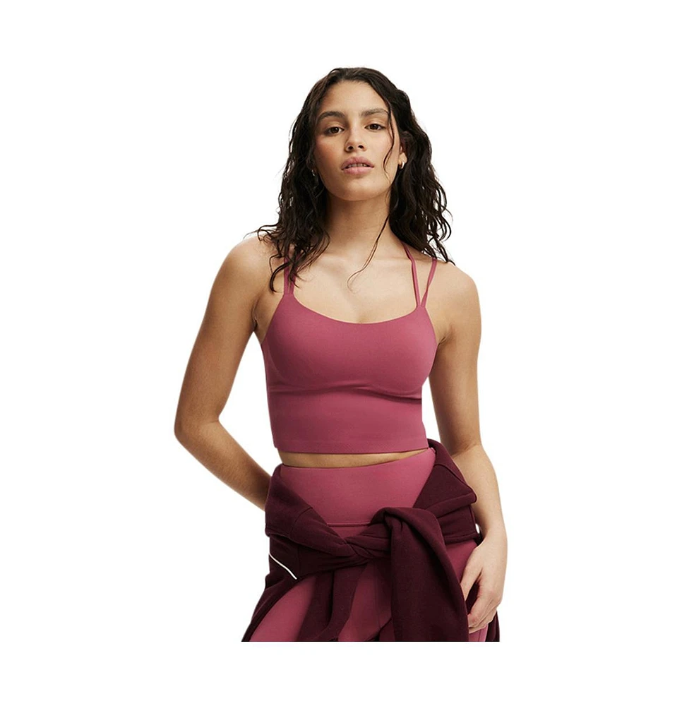 Cotton On Women's Ultra Luxe Bonded Strappy Back Tank