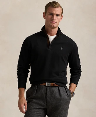 Polo Ralph Lauren Men's Luxury Jersey Quarter-Zip Pullover