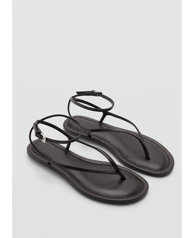 Mango Women's Buckle Strap Sandals