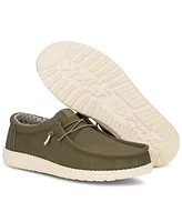 Hey Dude Men's Wally Classic Slip-On Casual Moccasin Sneakers from Finish Line