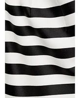 Mango Women's Striped Knitted Mini-Skirt