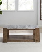 Libby 48" Wood Cocktail Table