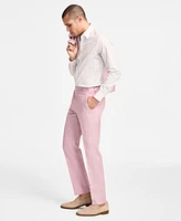 Michael Kors Men's Classic Fit Pink Suit Separates Pant
