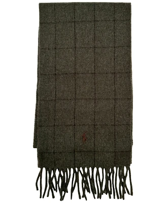 Polo Ralph Lauren Men's Reversible Windowpane Scarf