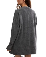 Free People Women's Phoebe Oversized Pullover Sweater