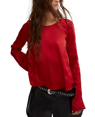 Free People Women's Arabella Tie-Back Blouse