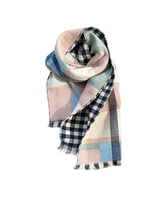 Nicci Plaid Reversible Scarf