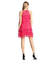 Tadashi Shoji Women's Kiersey Halter Knit Dress