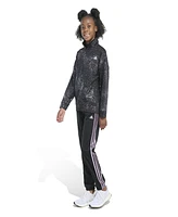 adidas Big Girls Long Sleeve Printed Classic Tricot Track, 2-Piece Set