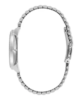 Olivia Burton Women's Ice Burst Silver-Tone Stainless Steel Bracelet Watch 35mm