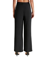 Steve Madden Women's Angelica Pleated Wide-Leg Pants