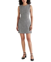 Steve Madden Women's Perri Houndstooth Sleeveless Dress