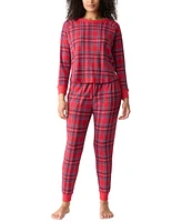 Gap GapBody Women's Packaged Ribbed Printed Jogger Pajama Set