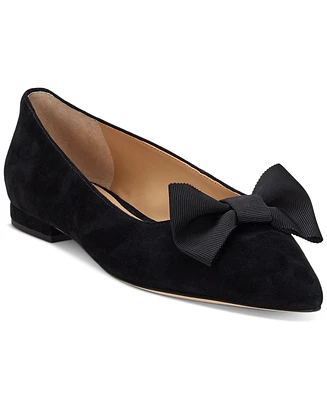 Laura Ralph Lauren Women's Londyn Bow Ballet Flats