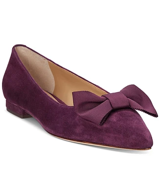 Lauren Ralph Women's Londyn Bow Ballet Flats