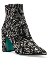 Betsey Johnson Kris Rhinestone Booties