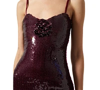 French Connection Women's Beatrice Sequin Strappy Minidress