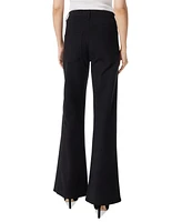 Sam Edelman Women's Bay Flare-Leg Contour-Ponte Pants