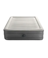 Intex TruAire Luxury Queen Air Mattress Airbed w/ Lumbar Support & Built in Pump