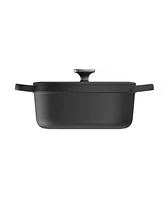 BergHOFF Leo Graphite 5qt. Enameled Cast Iron Oval Stockpot, 10.75"