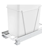 Rev-a-Shelf Single Pullout Kitchen Cabinet Trash Can 30 qt., Rv