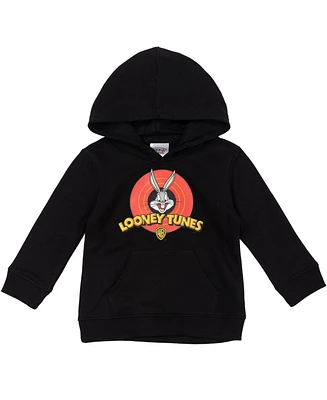 Looney Tunes Toddler Boys Bugs Bunny Fleece Pullover Hoodie to