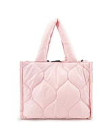 Like Dreams Loyalty Quilted Puffer Tote Bag