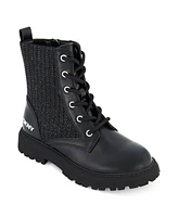 Dkny Little and Big Girls Ava Menia Combat Boot