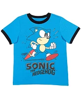 Sega Big Boys Sonic the Hedgehog 3 Pack T-Shirts to