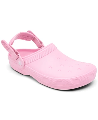 Crocs Women's On-The-Clock Work Slip-On Clogs from Finish Line