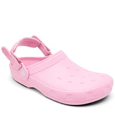 Crocs Women's On-The-Clock Work Slip-On Clogs from Finish Line