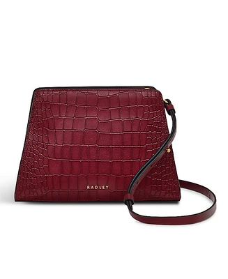 Radley London Glasshouse - Faux Croc Small Open Top Crossbody Bag