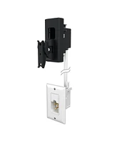 Sanus Universal Tilt & Swivel Speaker Wall Mount and Power Kit - Each