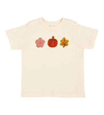 Sweet Wink Toddler Girls Pumpkin Fun Patch Short Sleeve T-Shirt