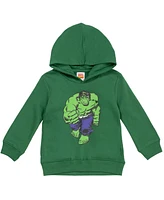 Marvel Boys Avengers Hulk Fleece Pullover Hoodie to