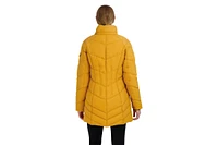 Hfx Women's Heavyweight Puffer Parka Winter Jacket