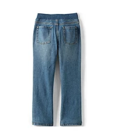 Lands' End Big Boys Husky Iron Knee Stretch Pull On Denim