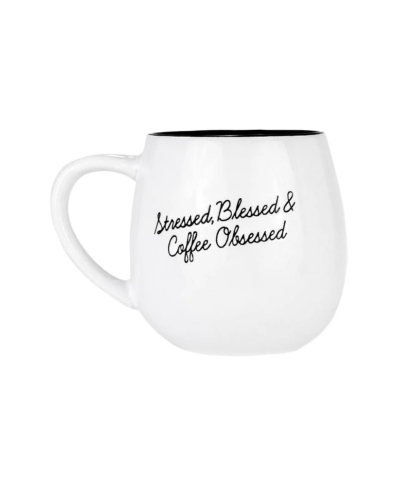 Amici Home Stressed, Blessed, and Coffee Obsessed Coffee Mug