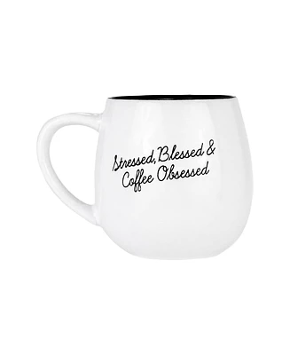 Amici Home Stressed, Blessed, and Coffee Obsessed Coffee Mug