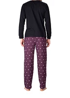 Sleephero Men's Knit Long Sleeve Pajama Set