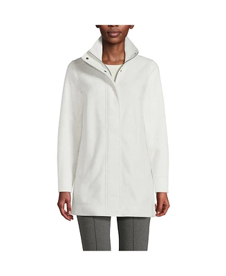 Lands' End Women's Luxe Fleece Coat