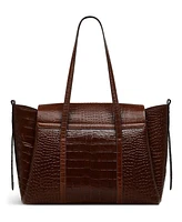 Radley London Chancery Faux Croc Flap Over Shoulder Bag