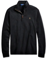 Polo Ralph Lauren Men's Big & Tall Estate-Rib Quarter-Zip Pullover