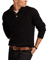 Lucky Brand Men's 1/4 Mock Neck Sweater