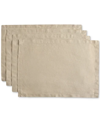 Year & Day Linen Solid-Color Placemat, Set of 4